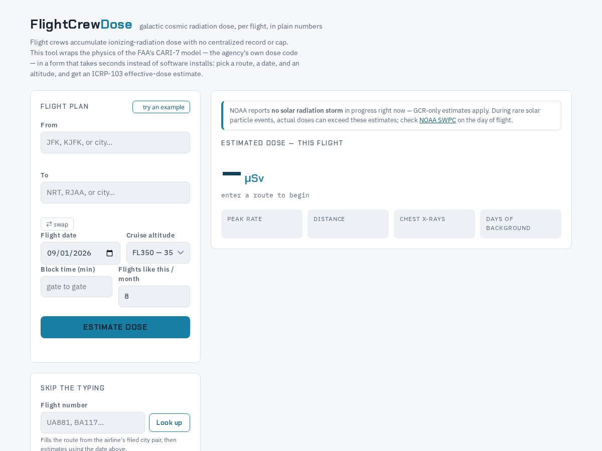 Landing-page snapshot of crewdose.com