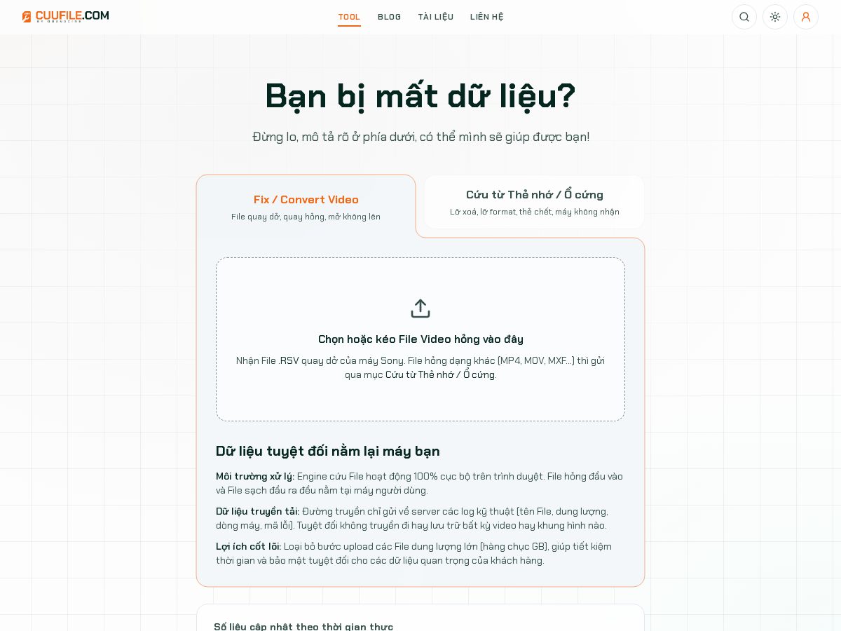Landing-page snapshot of cuufile.com