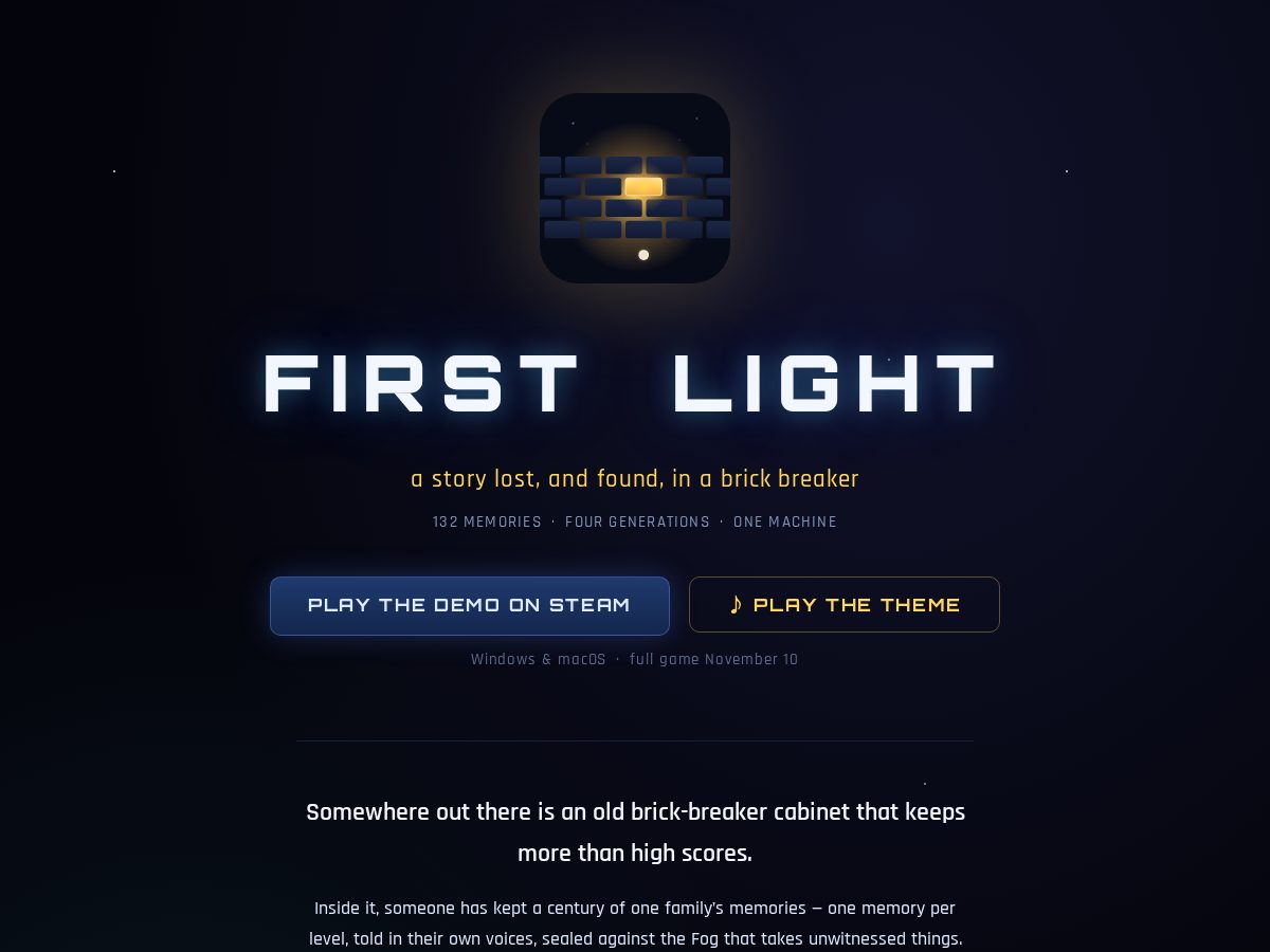 Landing-page snapshot of ephphathagames.com