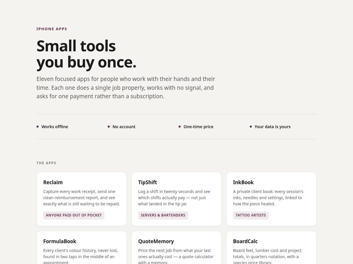 Landing-page snapshot of kash4apps.com