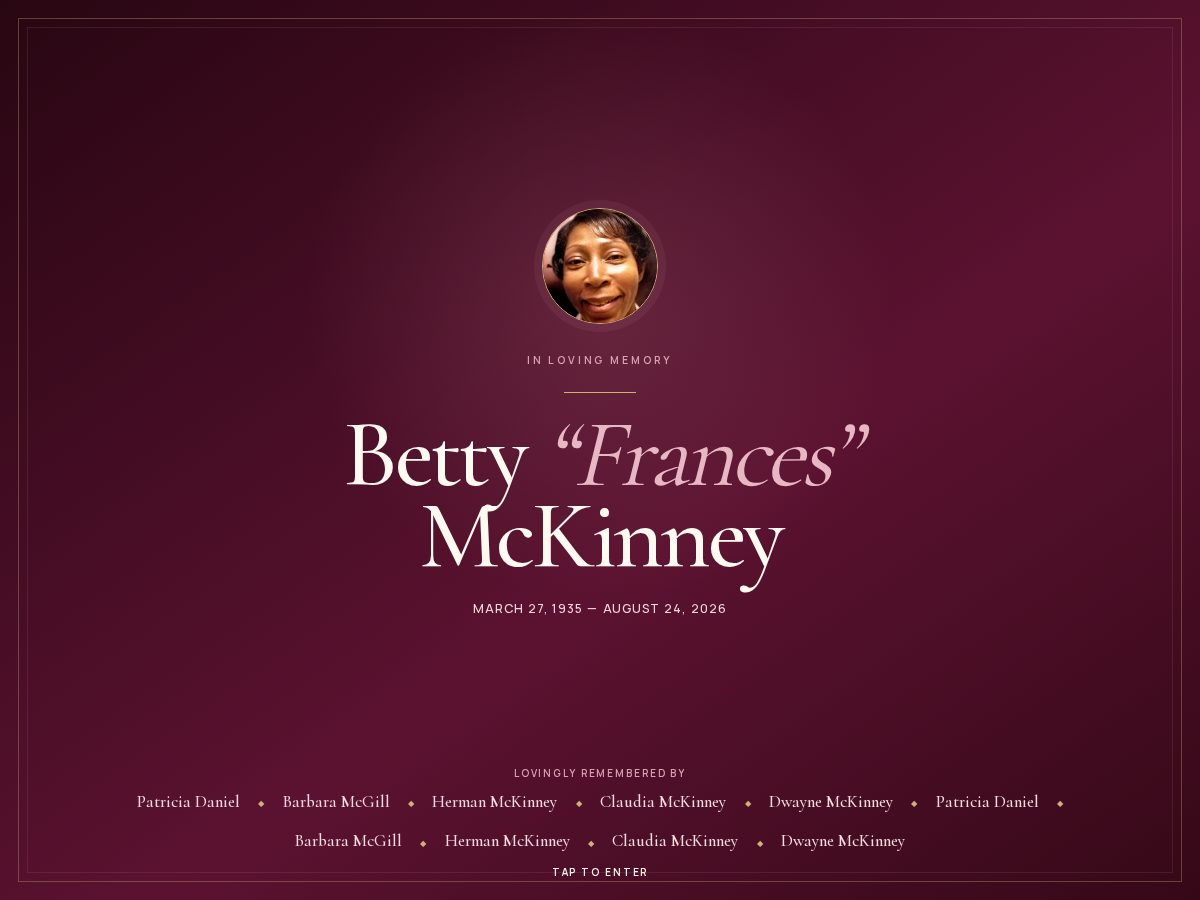 Landing-page snapshot of lifeofbetty.com