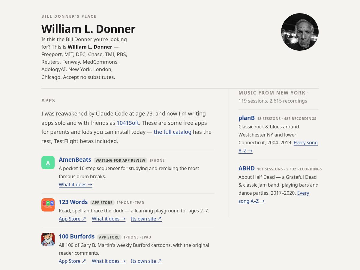 Landing-page snapshot of pfoliolio.app