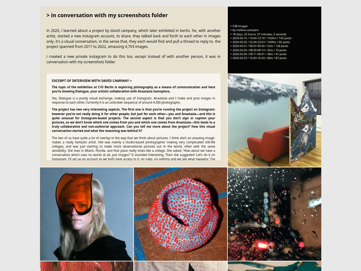Landing-page snapshot of screenshotting.net