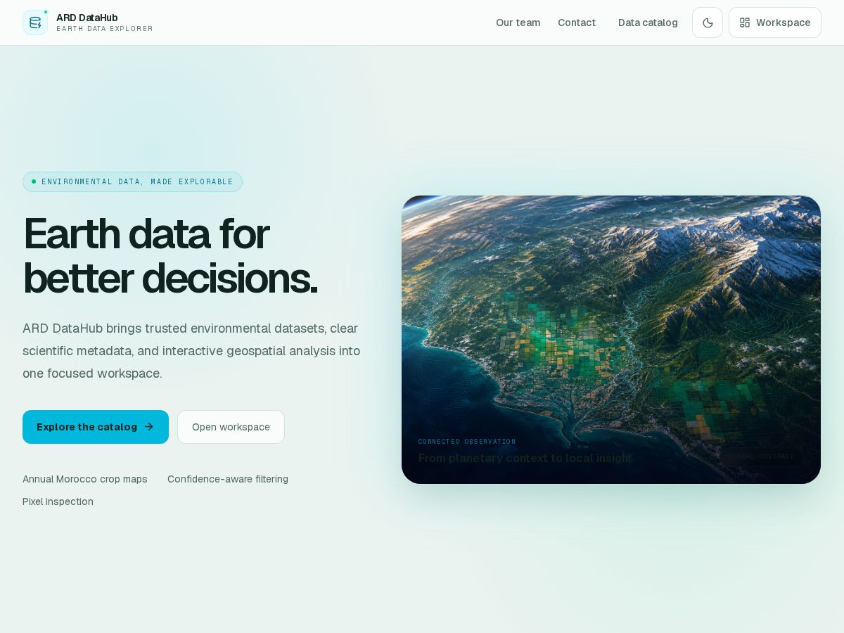 Landing-page snapshot of ard-lab.com