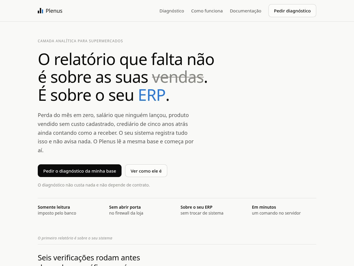Landing-page snapshot of assessoriaplenus.com