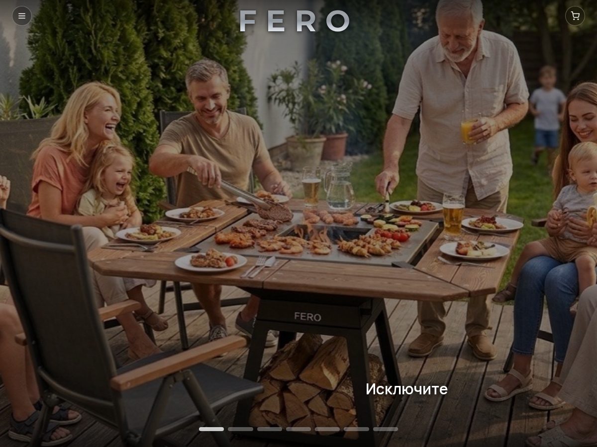 Landing-page snapshot of fero.life