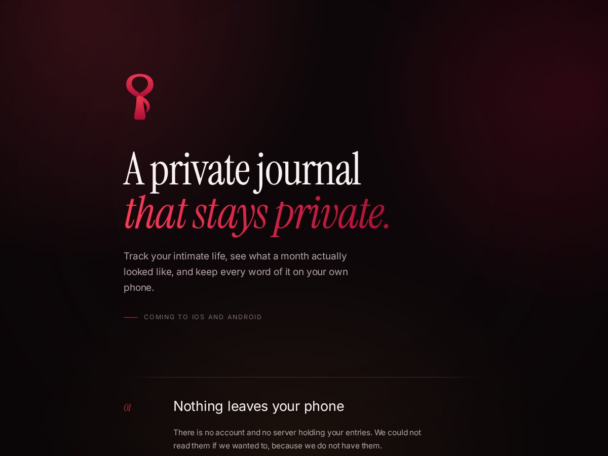 Landing-page snapshot of getinanna.app