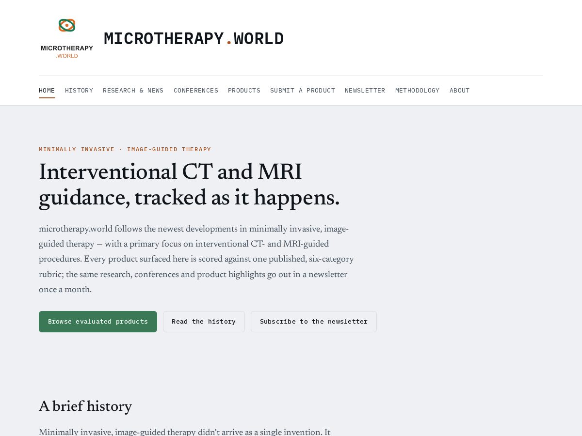 Landing-page snapshot of healthspan.international