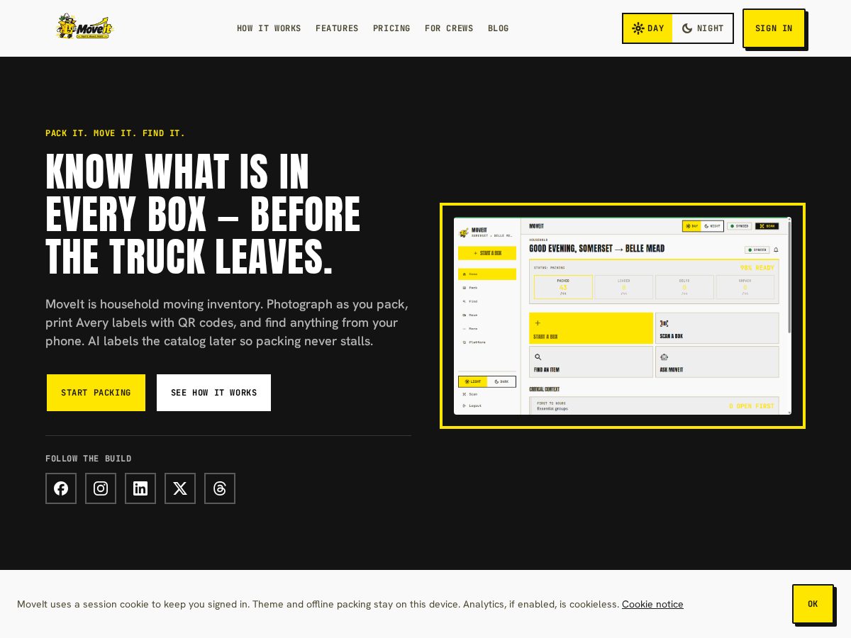 Landing-page snapshot of ilike2moveitmoveit.com