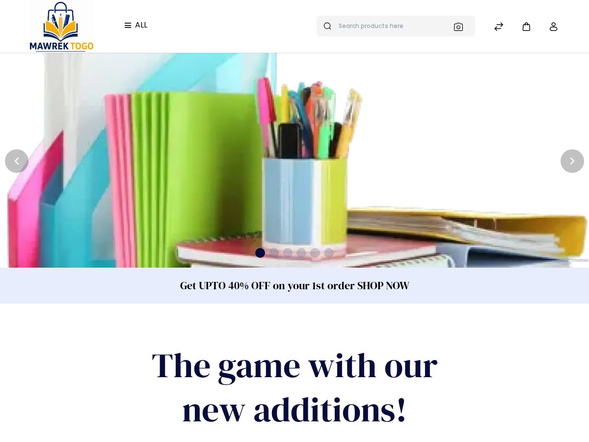 Landing-page snapshot of mawrekonestop.com