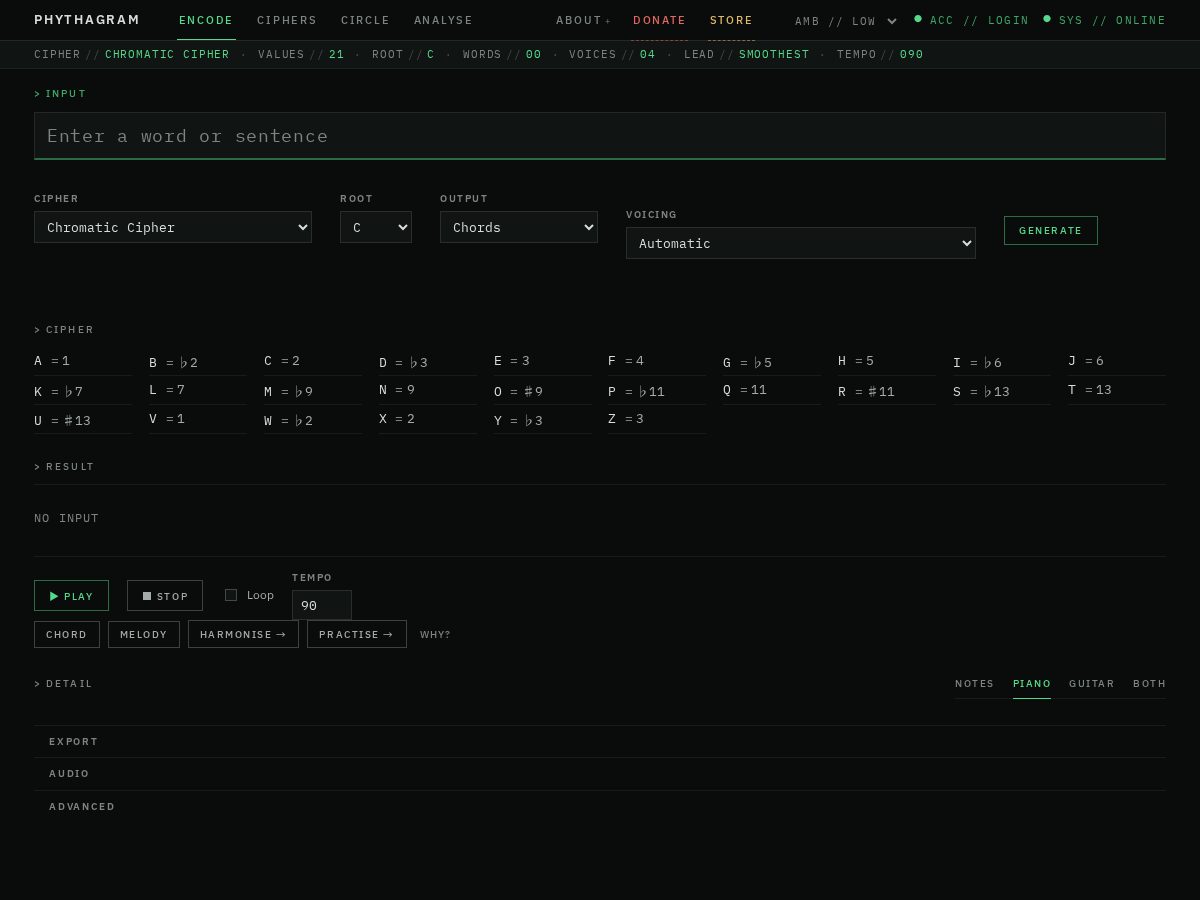 Landing-page snapshot of phythagram.com