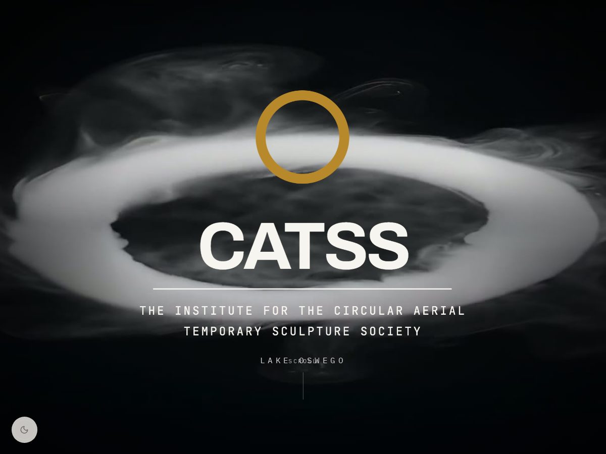 Landing-page snapshot of catss.tech