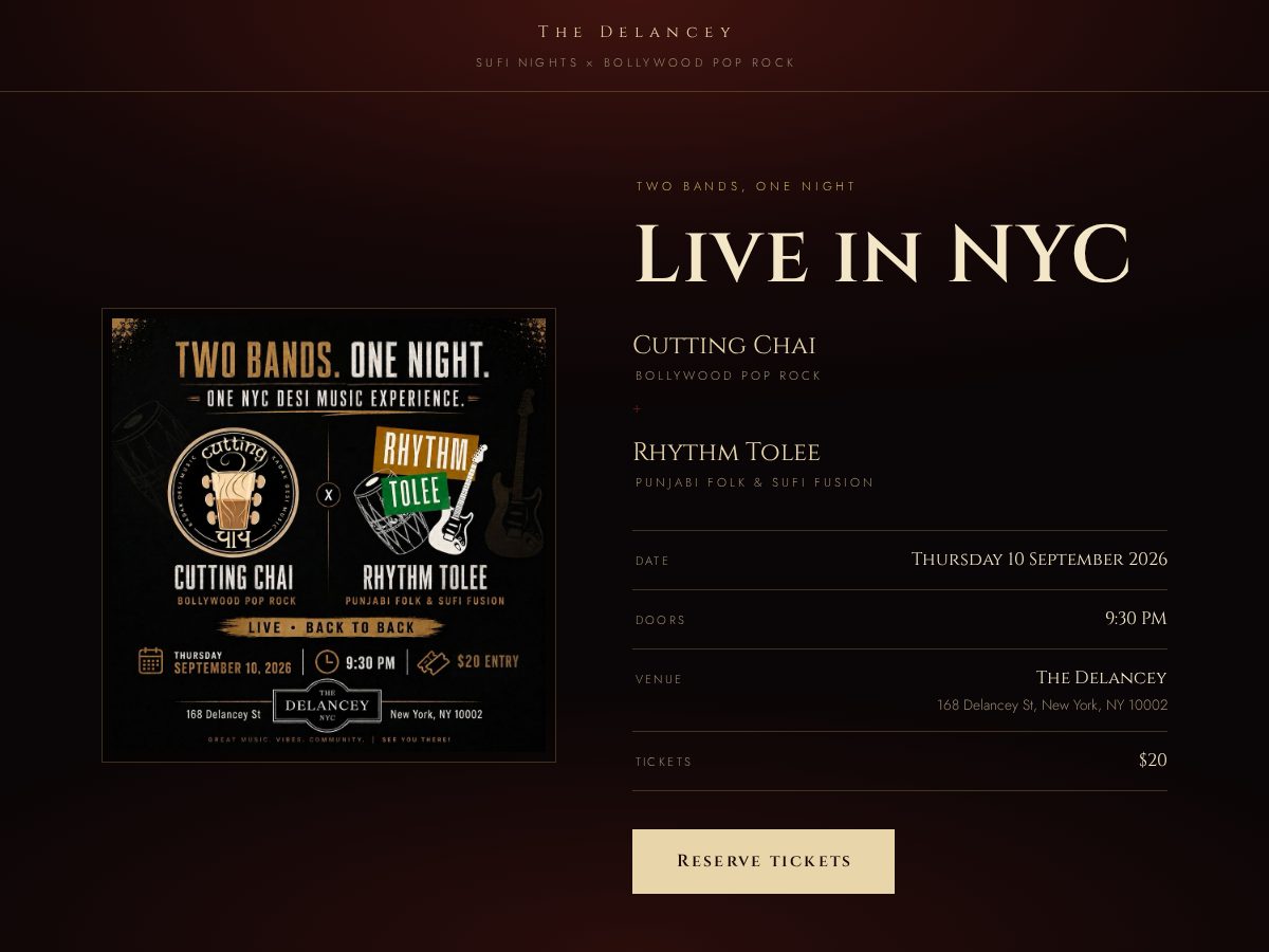 Landing-page snapshot of cuttingchai.live