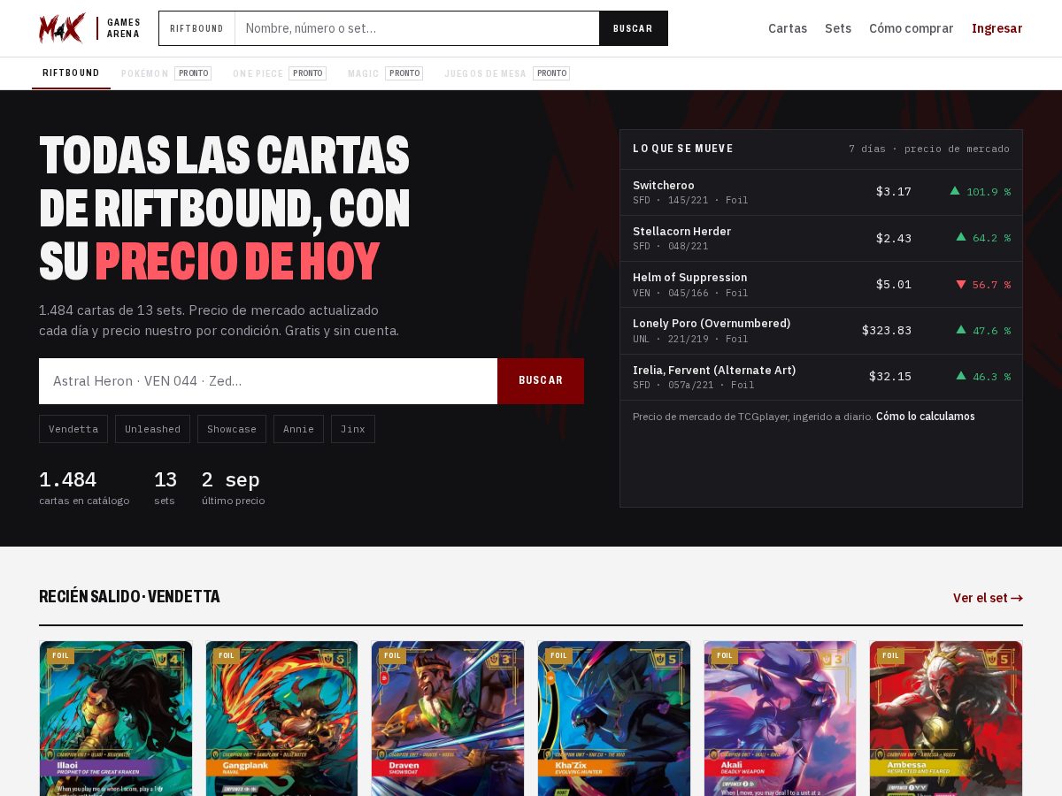 Landing-page snapshot of maxgamesarena.com