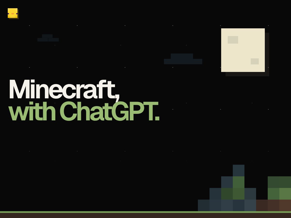 Landing-page snapshot of mcgodmod.com