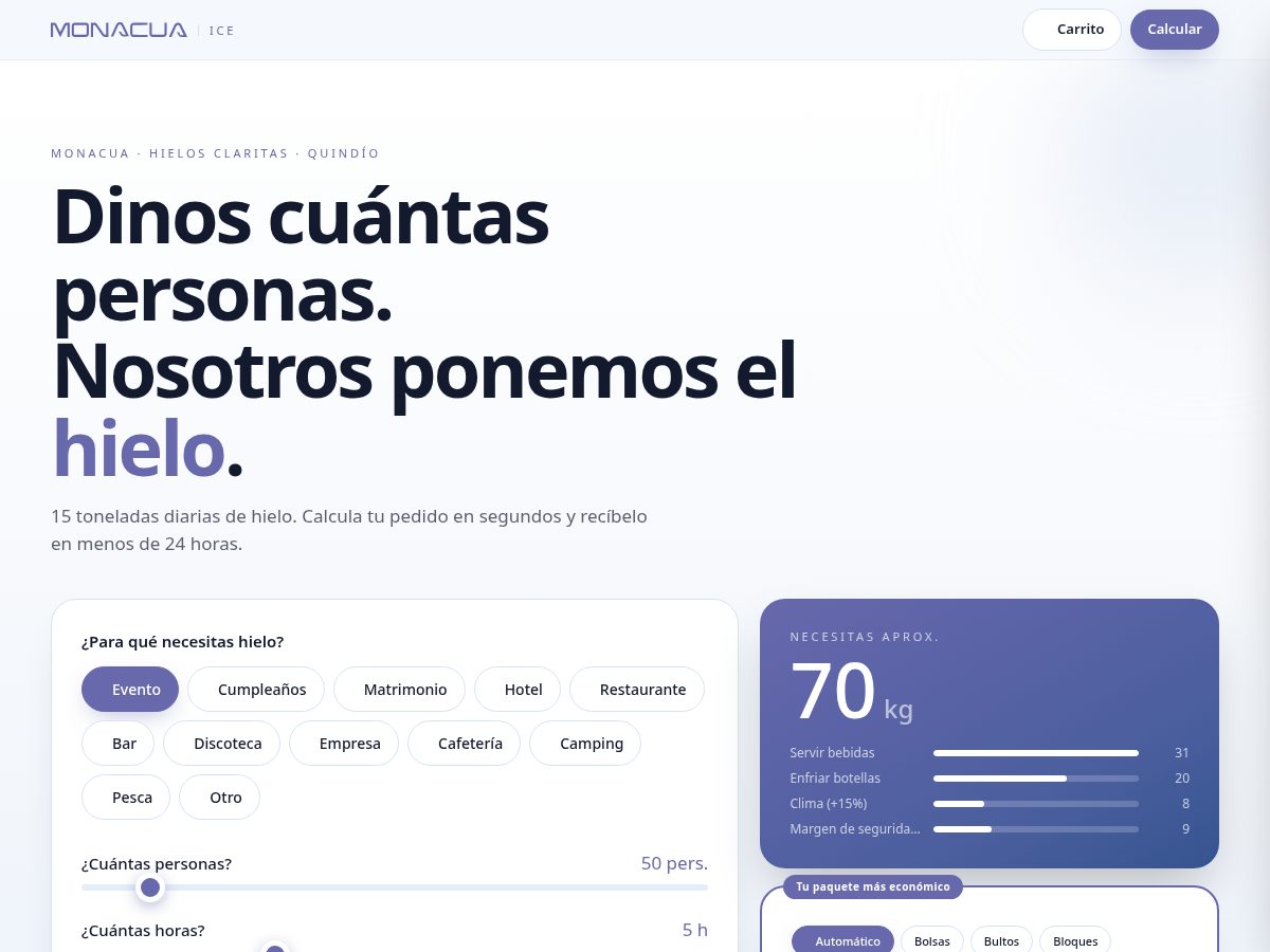Landing-page snapshot of monacua.info