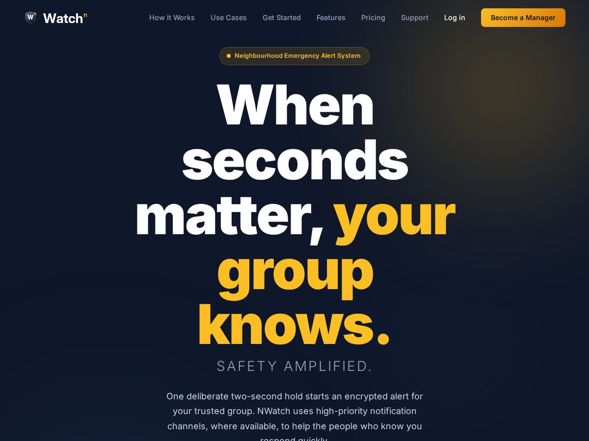 Landing-page snapshot of nwatch.org