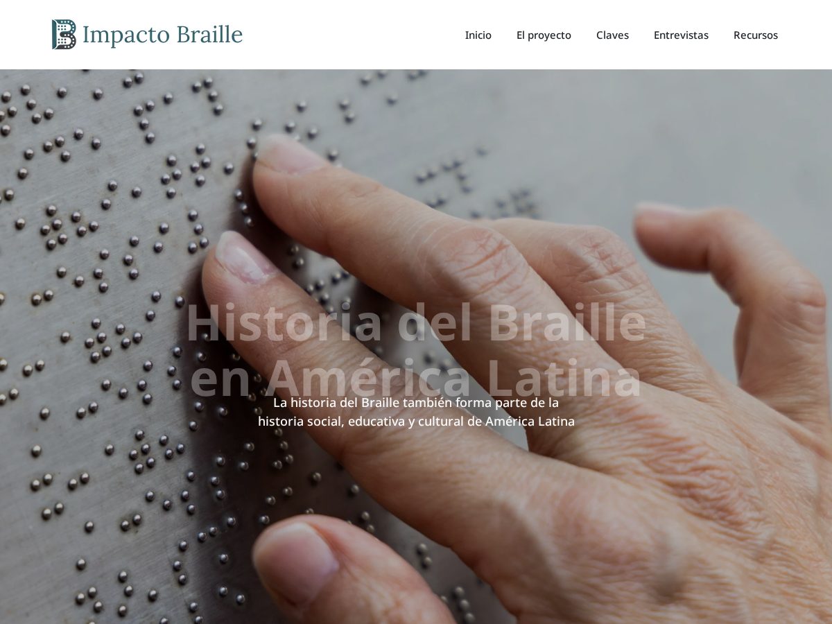 Landing-page snapshot of patrimoniobraille.org