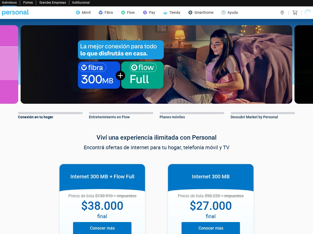 Landing-page snapshot of personalvi.help