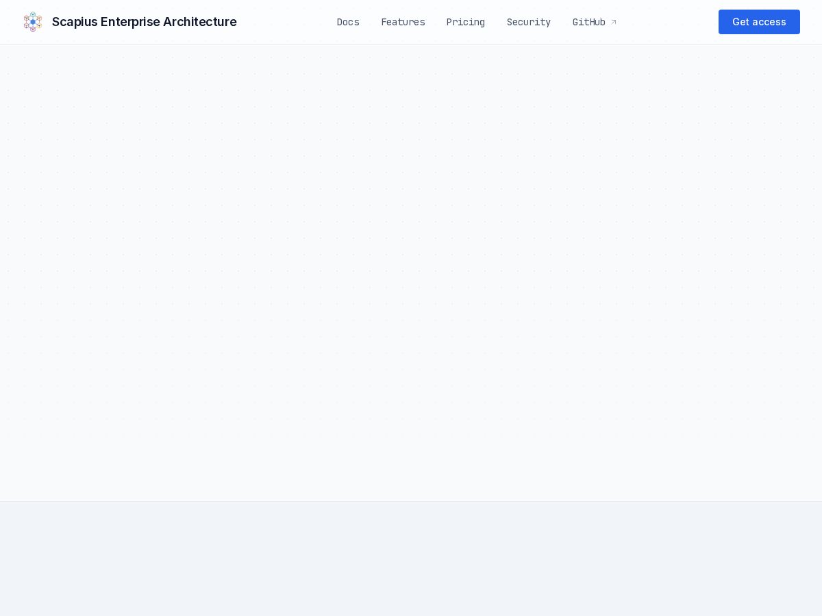 Landing-page snapshot of scapius.com