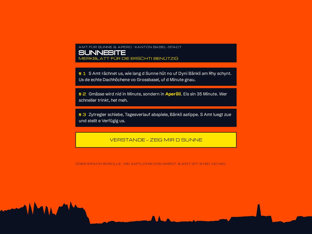 Landing-page snapshot of sunnesite.com