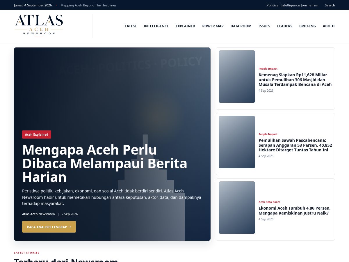 Landing-page snapshot of atlasaceh.com