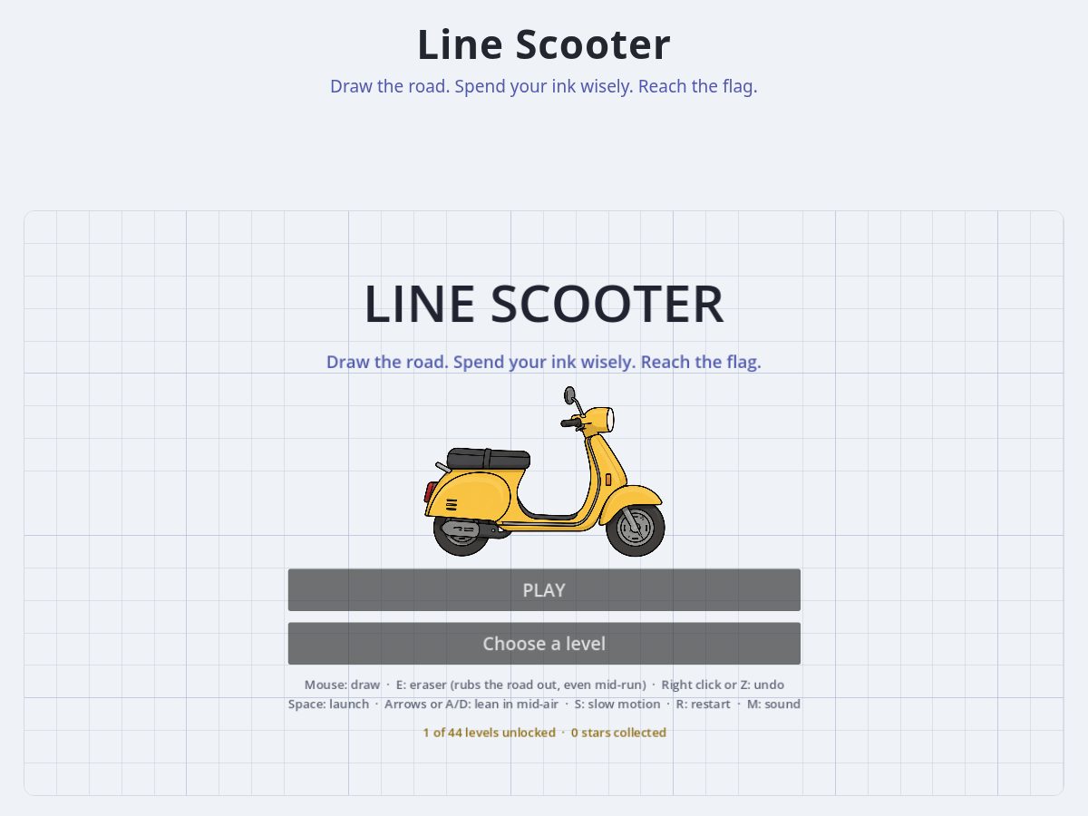Landing-page snapshot of linescooters.com