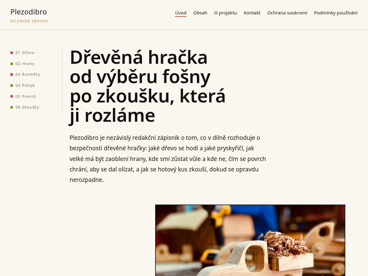 Landing-page snapshot of plezodibro.world