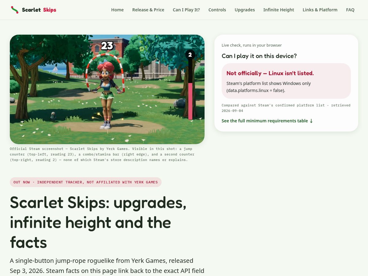 Landing-page snapshot of scarletskips.wiki