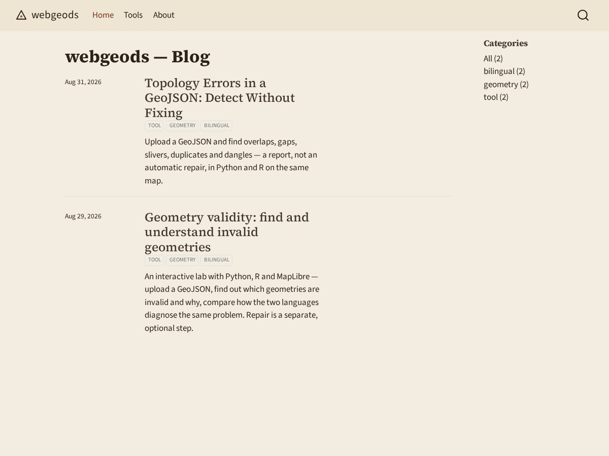 Landing-page snapshot of webgeods.com
