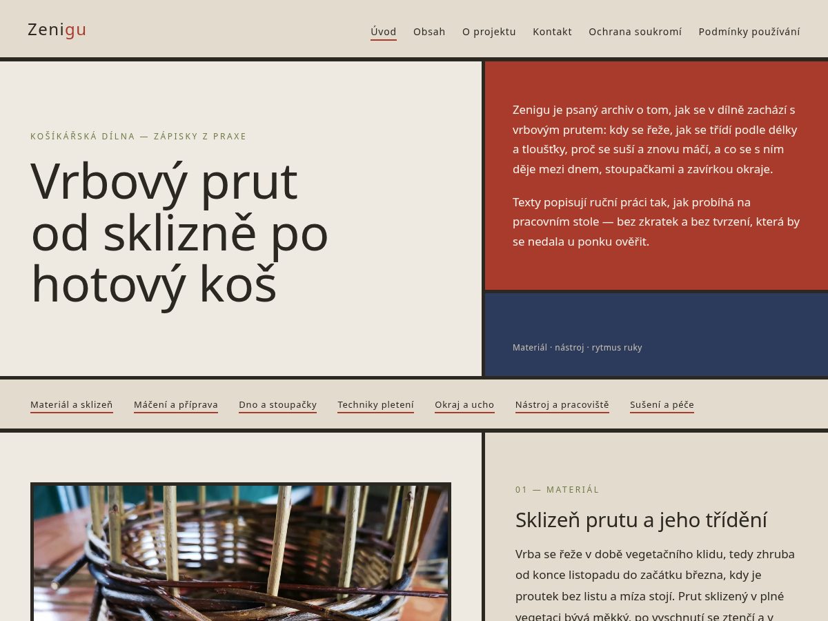 Landing-page snapshot of zenigu.world