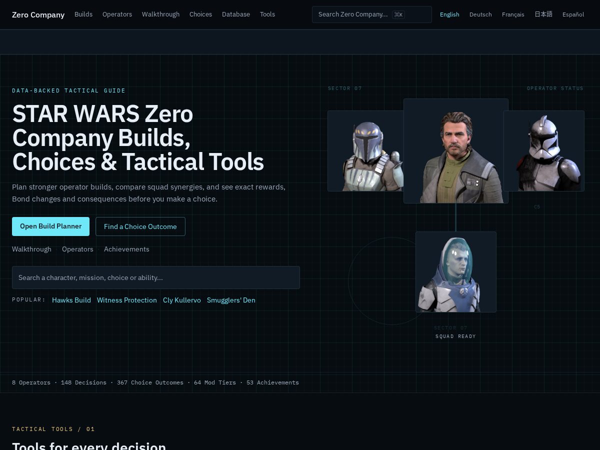 Landing-page snapshot of zerocompanyops.com