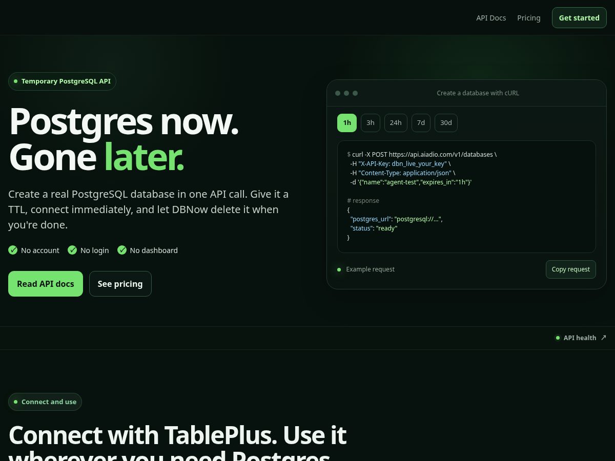 Landing-page snapshot of aiadio.com