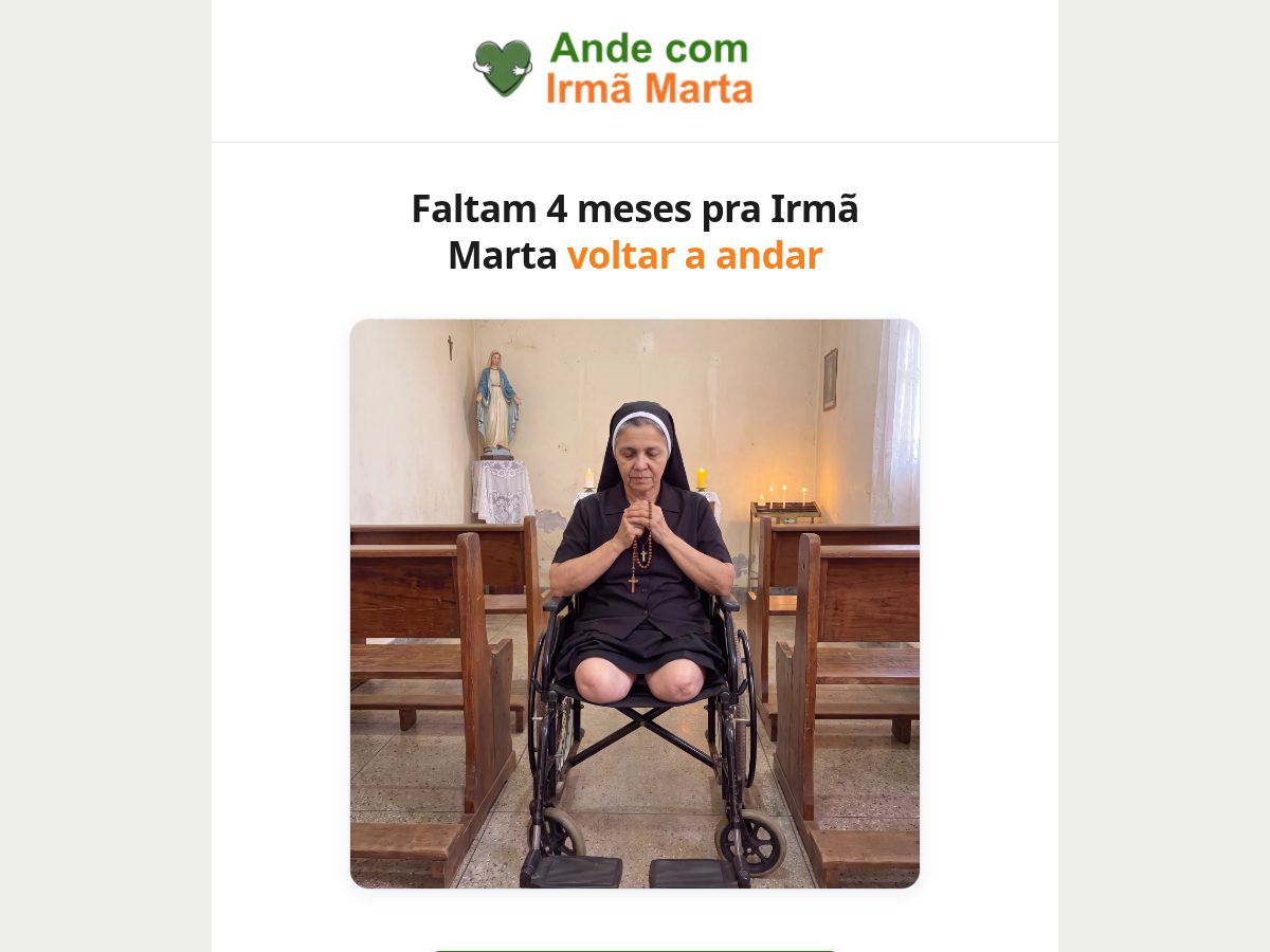 Landing-page snapshot of andeirmamarta.com