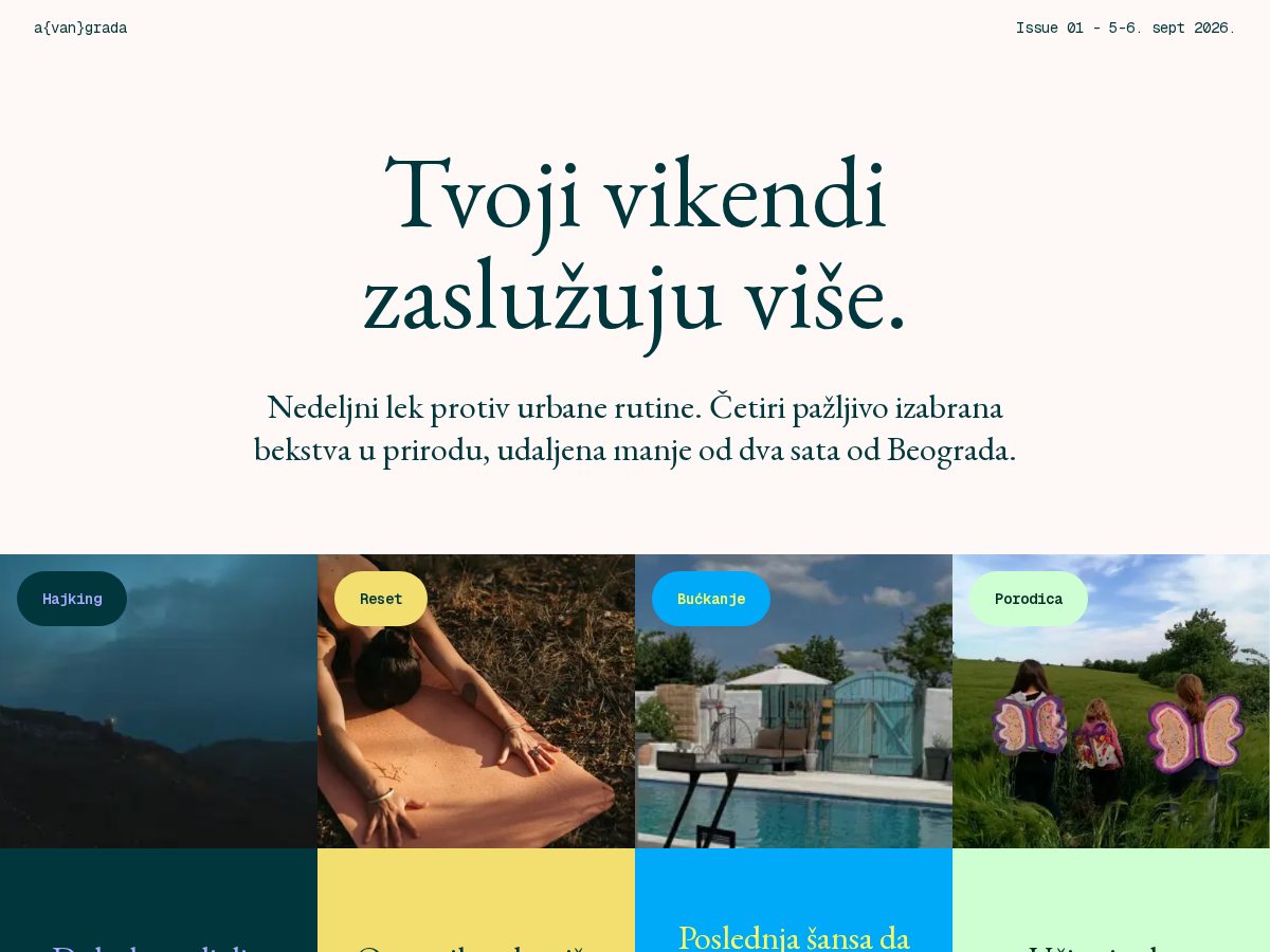 Landing-page snapshot of avangrada.com