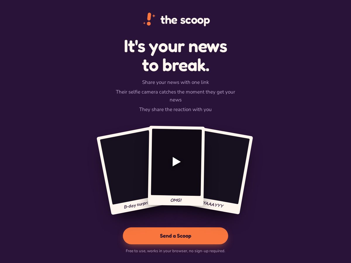 Landing-page snapshot of aycaramba.app