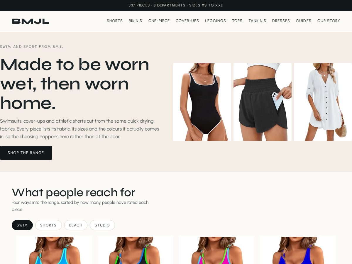 Landing-page snapshot of bmjl.org