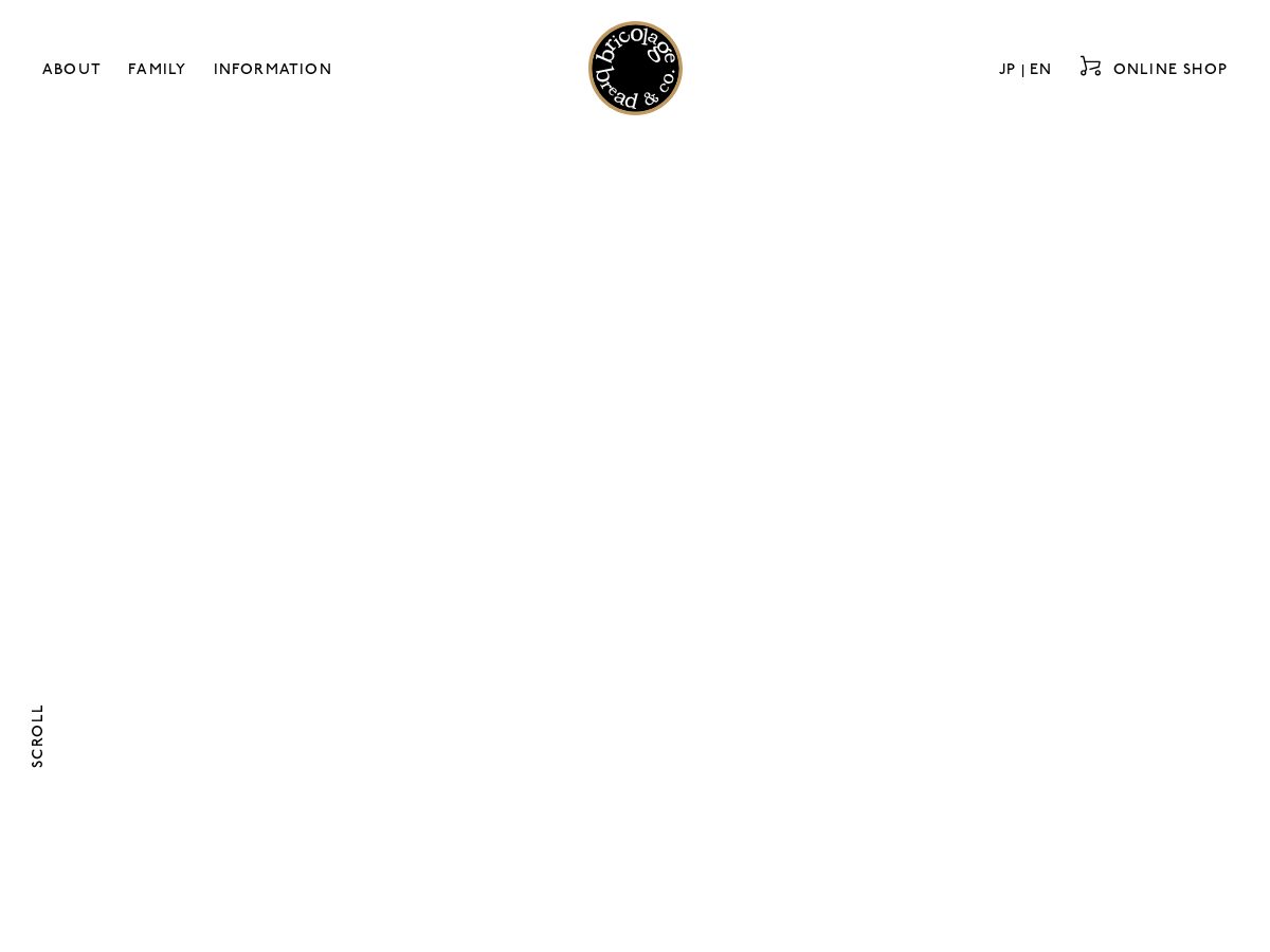 Landing-page snapshot of bricolagebread.pro