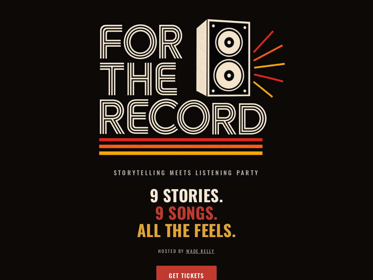 Landing-page snapshot of fortherecord.club