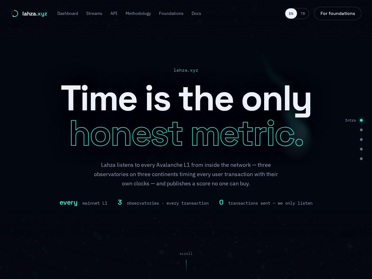 Landing-page snapshot of lahza.xyz