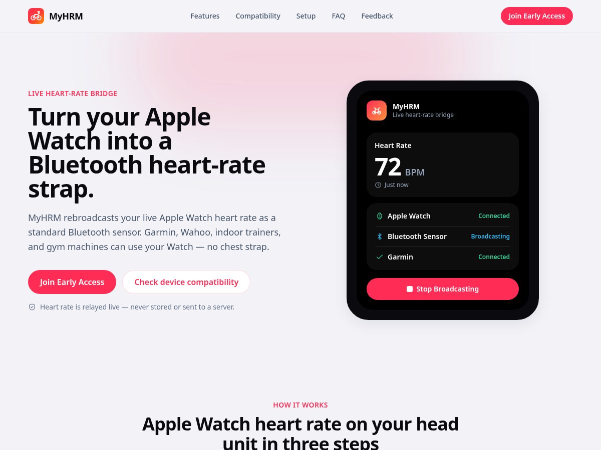 Landing-page snapshot of myhrmstrap.app