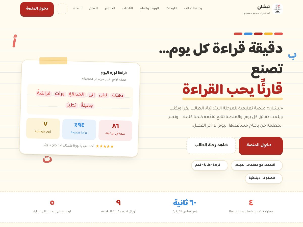 Landing-page snapshot of nishan.biz