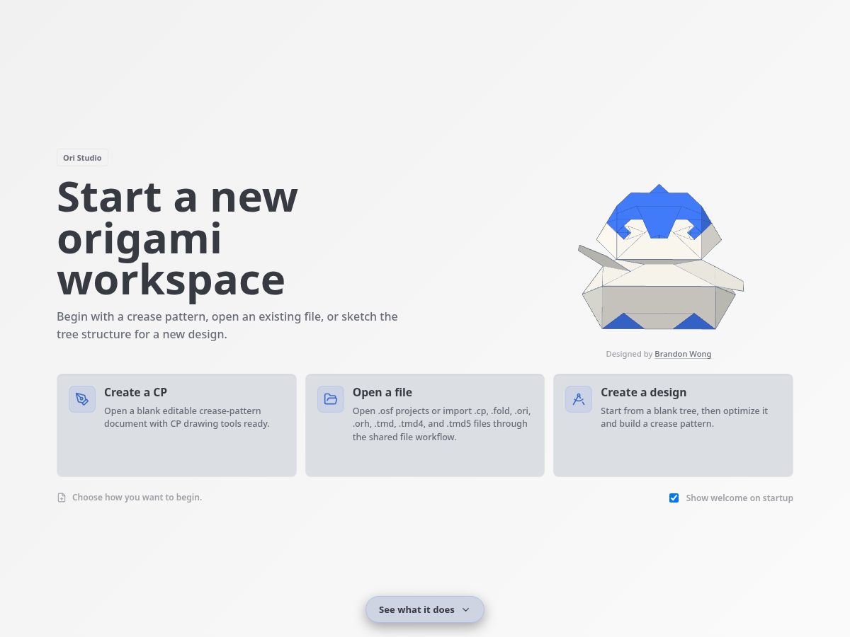 Landing-page snapshot of oristudio.dev