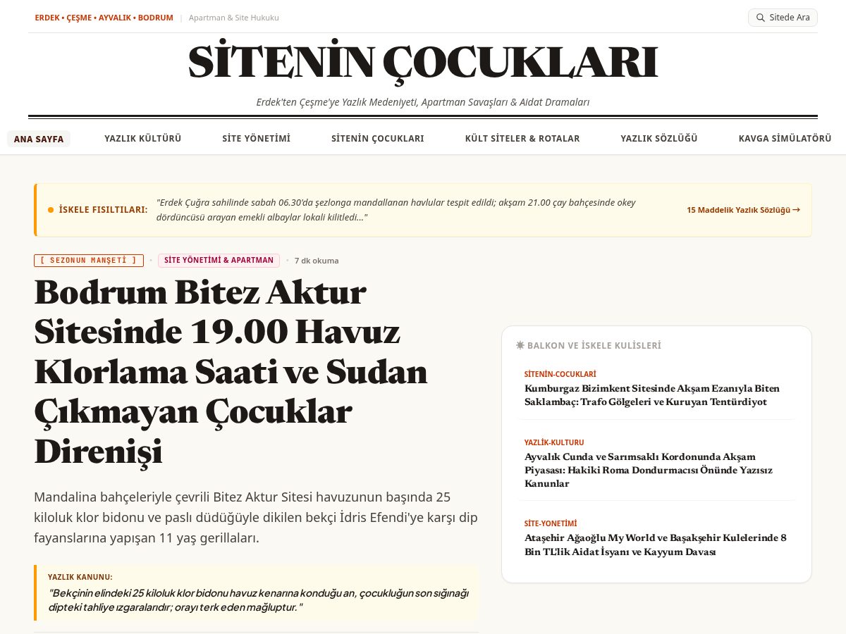 Landing-page snapshot of sitenincocuklari.com