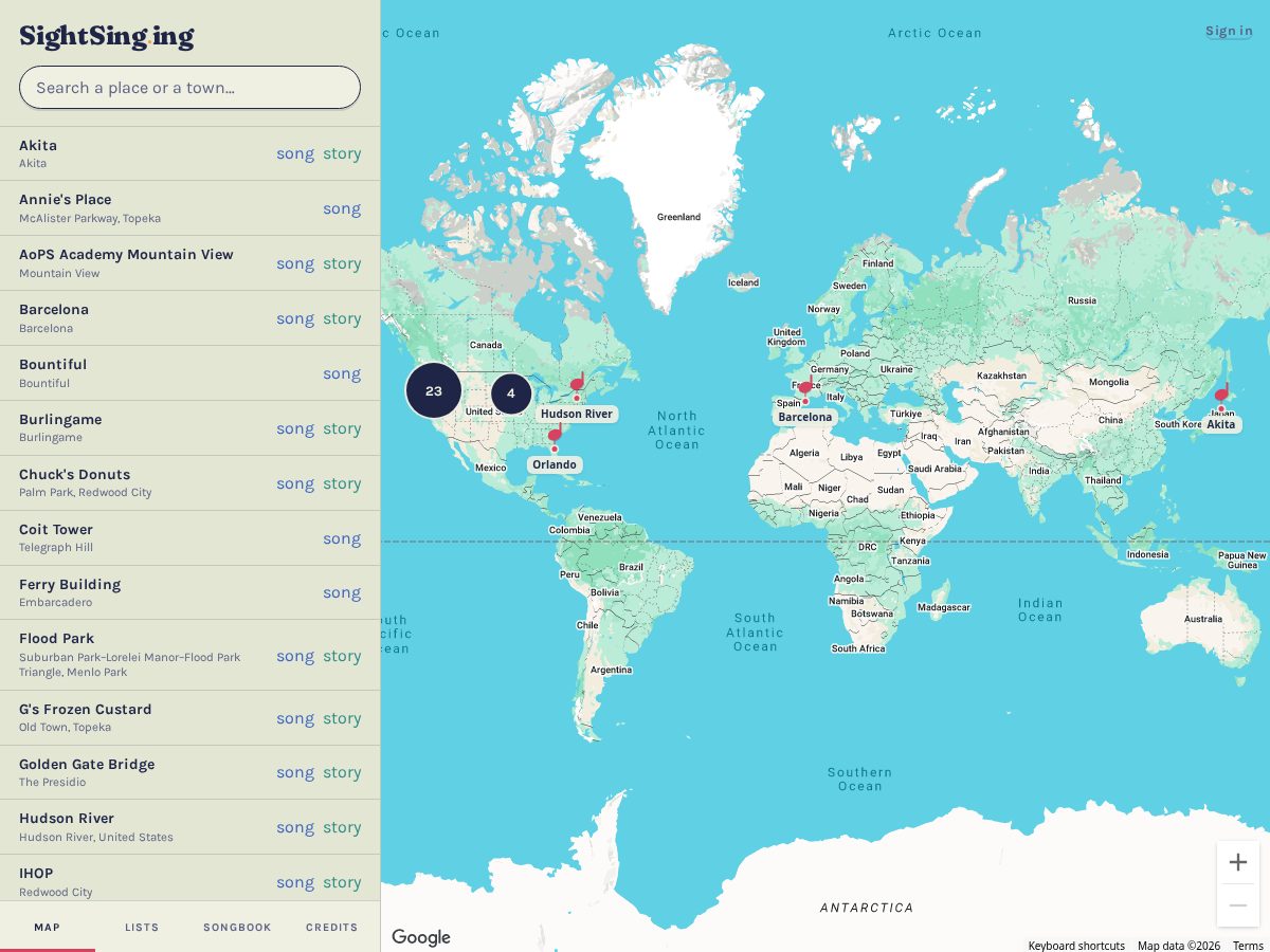 Landing-page snapshot of sitesing.ing