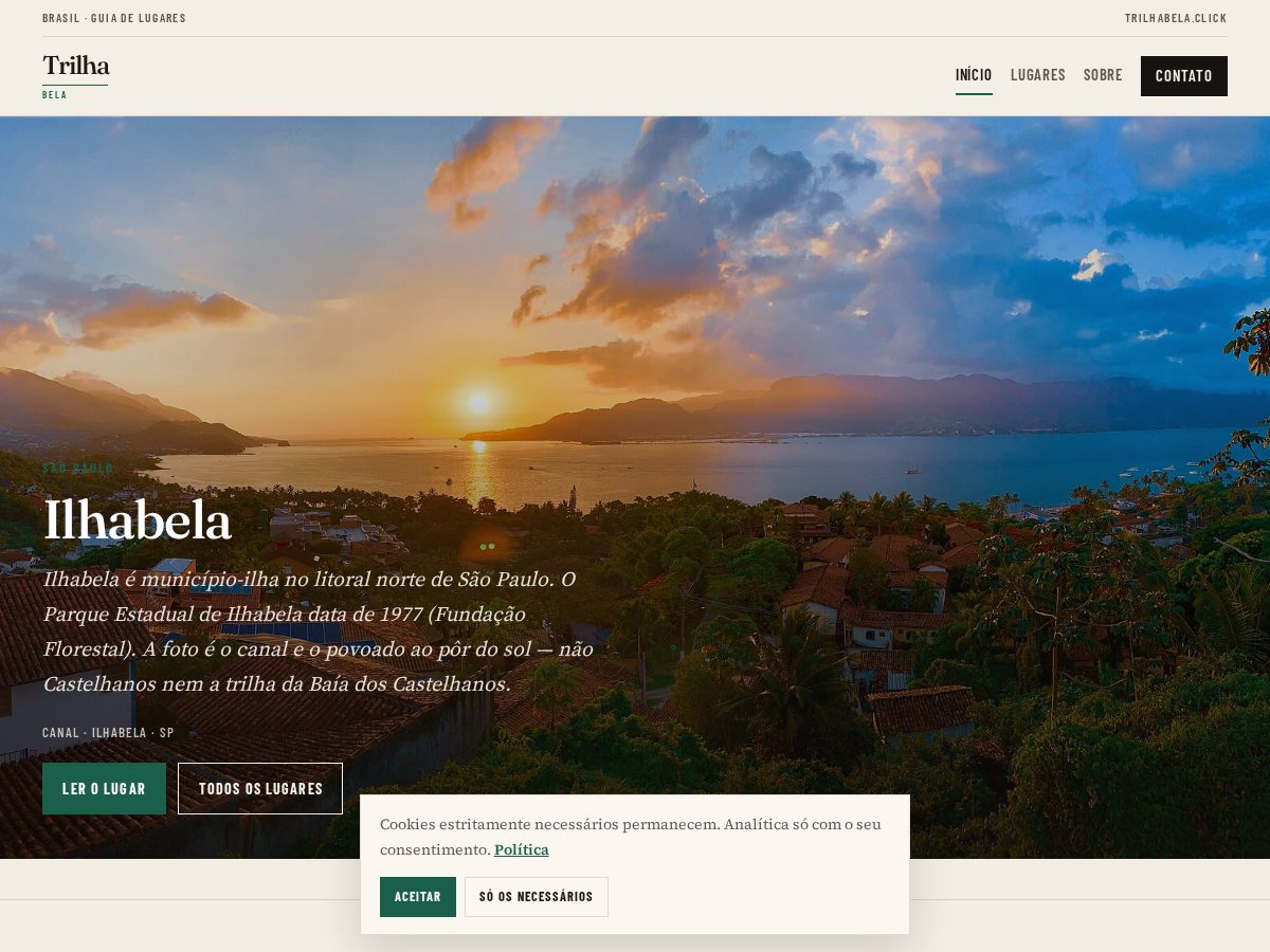 Landing-page snapshot of trilhabela.click