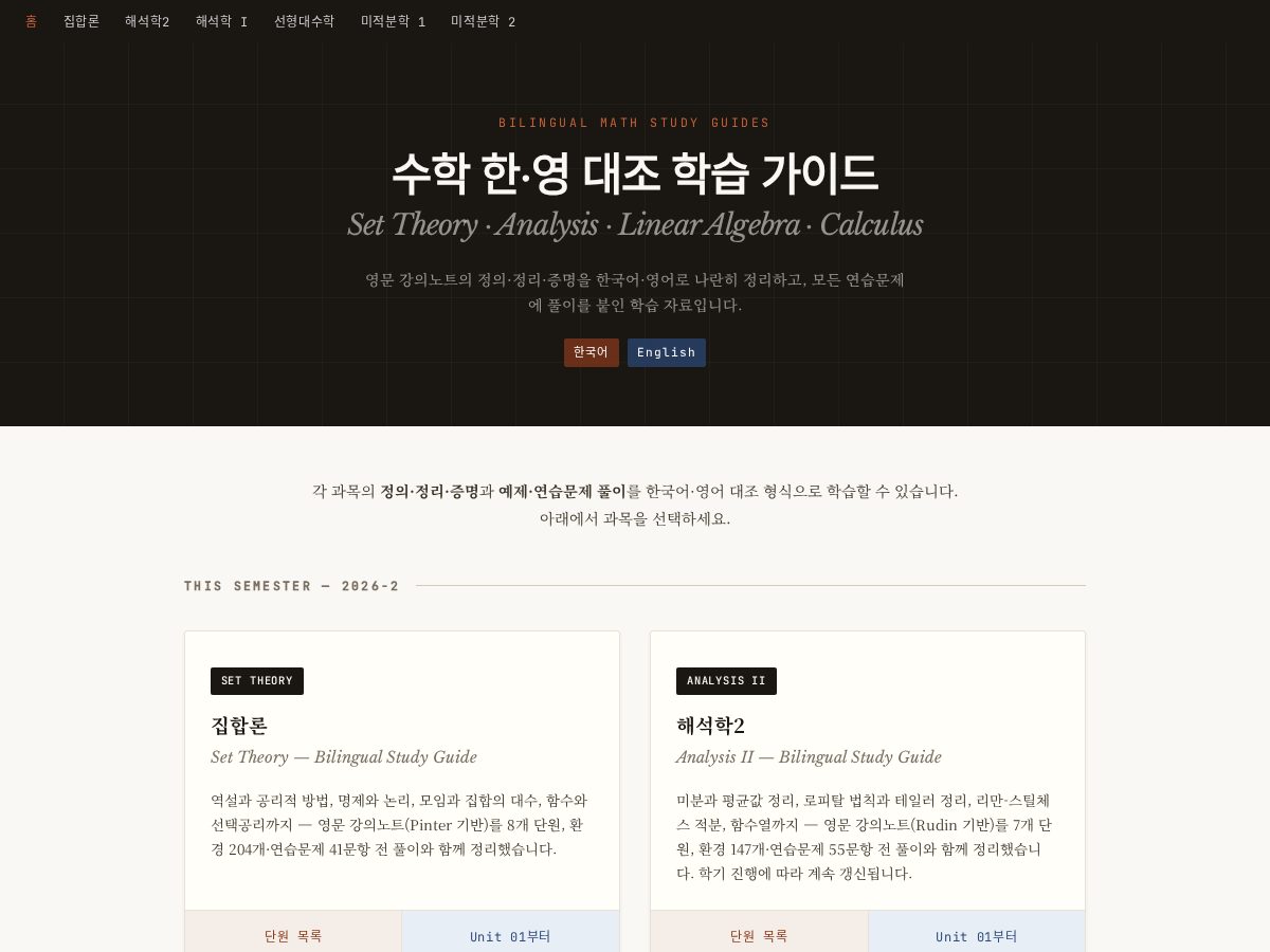 Landing-page snapshot of univmathsurvive.com