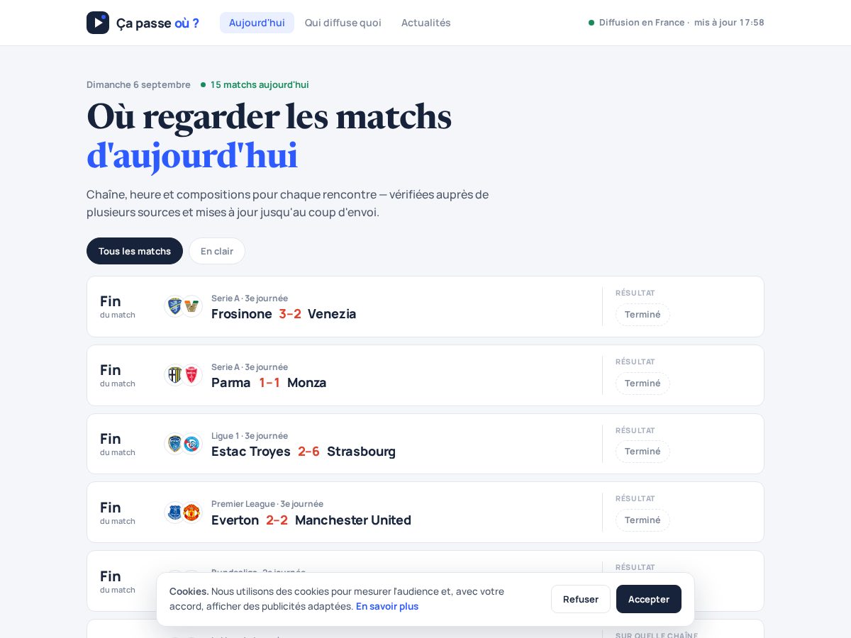 Landing-page snapshot of capasseou.com