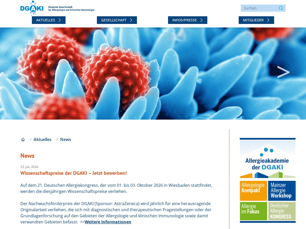 Landing-page snapshot of dgaki.com