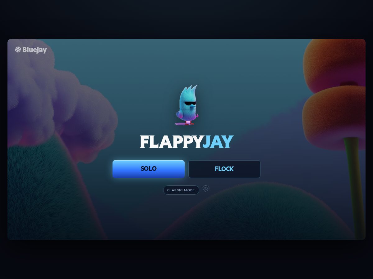 Landing-page snapshot of flappyjay.com